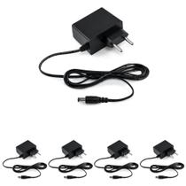 Kit 05 Fontes De Alimentação 12v 500ma Bivolt EF 1200 Intelbras Kit 05 Fontes De Alimentação 12v 500ma Bivolt EF 1200 Intelbras