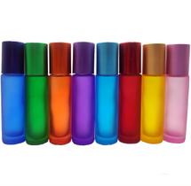 Kit 05 Frascos 10 Ml Roll-On Cores Fosco