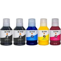 Kit 05 Frascos de tintas compatíveis Canon Maxify GI-16 Para GX6010