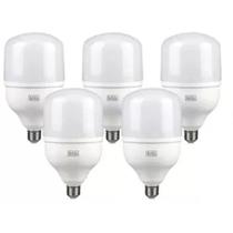 Kit 05 Lâmpada Led Alta Potência 30w Blacker+decker 6500k