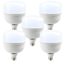 Kit 05 lampada superled 30w 2400 lm e27 6500k ourolux
