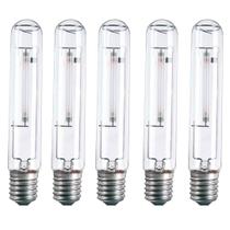 Kit 05 lampada vapor sodio ovoide 100w e40