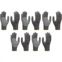 Kit 05 Luvas 1006 NYN Cinza Super Safety CA 32038 Tamanho:T9Cor:Cinza Kit 05 Luvas 1006 NYN Cinza Super Safety CA 32038 Tamanho:T9Cor:Cinza