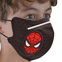 Kit 05 máscaras de proteção n95 pff2 kn95 anatômica 3d adulto e infantil - MEDI COMPANY
