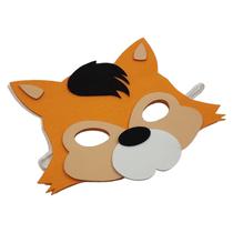 Kit 05 Máscaras Fantasia Infantil Animal Rapozinha Floresta Kit 05 Máscaras Fantasia Infantil Animal Rapozinha Floresta