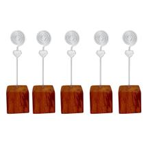 Kit 05 Mini Porta Retrato Foto Lembrancinha Transparente Kit 05 Mini Porta Retrato Foto Lembrancinha Transparente