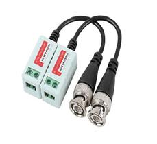 Kit 05 Pares Video Balun Cameras Hd Ahd Cvi Tvi 400Mt Cftv