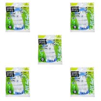Kit 05 Patch Cord Cat5e Furukawa Sohoplus 2.5m Rj45