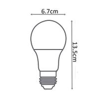 Kit 05 peças da Lâmpada Led 15w 3000k Bulbo E27 IP40 Bivolt