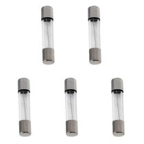 Kit 05 Peças Fusíveis de Vidro 20AGF 5x20mm 0,5A / 250V Fusi Bras