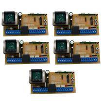 Kit 05 placa central automatizador ipec a2369 x2 st full