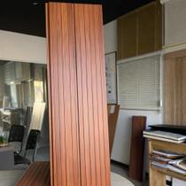 Kit 05 Placa De Forro Pvc Jatoba Imbuia Amadeirado 1.00x0.20