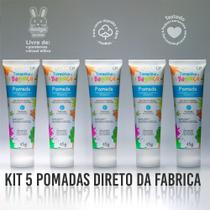 Kit 05 Pomadas Prevenção de Assaduras TURMINHA DA BAGUNÇA 45g