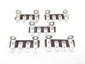 Kit 05 ponte terminais estampex c/ 4 terminais