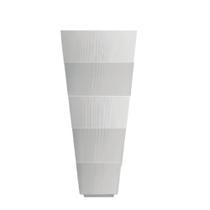 Kit 05 Potes Empilháveis Branco Fosco Porcelana Dunas