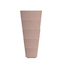 Kit 05 Potes Empilháveis Creme Dunas Germer Porcelanas Kit 05 Potes Empilháveis Creme Dunas Germer Porcelanas