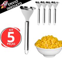 Kit 05 Raspador Debulhador de Milho em Inox Resistente Ralador Alta Qualidade ENVIO IMEDIATO