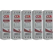 Kit 05 rele acoplador 12vcc 2 contato reversivel sibratec