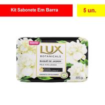 Kit 05 Sabonetes Em Barra Buquê De Jasmin 85G-Lux Botanicals