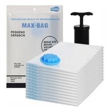 Kit 05 Saco À Vácuo Para Guardar Roupa 60 X 80 Cm Maxime.