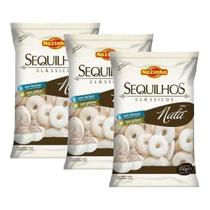Kit 05 Sequilhos Nata Sem Lactose E Sem Glúten 300g Nazinha Kit 05 Sequilhos Nata Sem Lactose E Sem Glúten 300g Nazinha