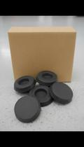 Kit 05 Tampões de Borracha 20mm Vedação Furo Assoalho