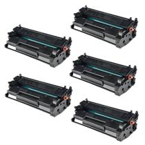 Kit 05 Toner Cf258x 258x 58x Compatível C/Chip M428dw M404dw