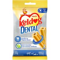 Kit 05 UN Dental Keldog Minis e pequenos 35g. Sem corantes!