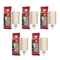 Kit 05 Un Vela Stéfani São João Tradicional Original S João Cerâmica Filtro Barro Purificador Água Potável Refil Alta Qualidade Durabilidade Economico Kit 05 Un Vela Stéfani São João Tradicional Original S João Cerâmica Filtro Barro Purificador Água Potável Refil Alta Qualidade Durabilidade Economico