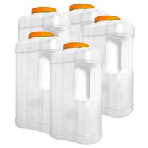 KIT 05 UNIDADES - Coletor de Urina 24 Horas Translúcido 3 Litros com Alça (FIRSTLAB) KIT 05 UNIDADES - Coletor de Urina 24 Horas Translúcido 3 Litros com Alça (FIRSTLAB)