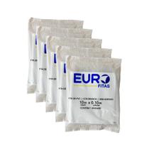 Kit 05 Unidades Fita de Pvc para Instalação de Ar Condicionado 10mx0,10m - Branca