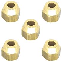 Kit 05 Unidades Porca Ar Condicionado Para Flange 1/4 Cobre Kit 05 Unidades Porca Ar Condicionado Para Flange 1/4 Cobre
