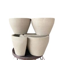 Kit 05 Vasos de Parede Polietileno Decorativos p/Plantas e Jardins Kit 05 Vasos de Parede Polietileno Decorativos p/Plantas e Jardins