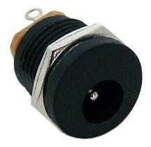 Kit 05pçs - Conector Jack J4 Fêmea 2.1mm Pedal