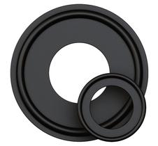 Kit 05x anel de vedação tc epdm 4''