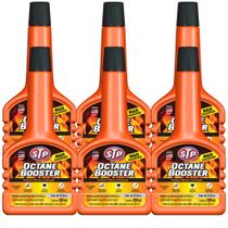 Kit 06 Aditivos para Combustível STP Octane Booster - 200ml - Trata até 50 Litros - Restaura Potência - ST-2090BR