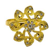 KIT 06 Argola Porta Guardanapo Anel Flor de Strass Metal Luxo Mesa Posta Natal KIT 06 Argola Porta Guardanapo Anel Flor de Strass Metal Luxo Mesa Posta Natal