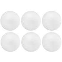 Kit 06 Assentos Redondo Branco 39 Cm