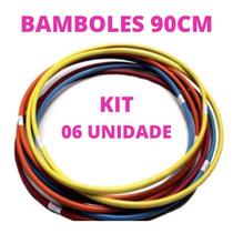 Kit 06 Bamboles Sortidos Coloridos 90cm