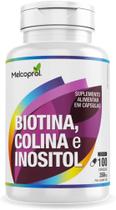 Kit 06 Biotina + Colina + Inositol 100 Capsulas 380Mg