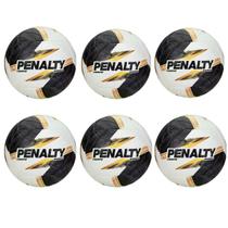 KIT 06 Bola De Futebol Campo Penalty Bravo XXVI Cor:Branco+PretoTamanho:ÚnicoGênero:Homem