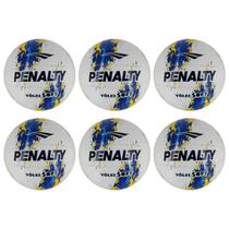 Kit 06 Bola De Vôlei Penalty Soft X Costurada XXIII