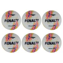 Kit 06 Bola De Vôlei Penalty Soft X Costurada XXIII