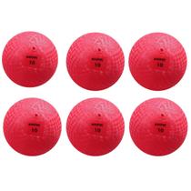 Kit 06 Bolas De Iniciação Kagiva N10 De Borracha