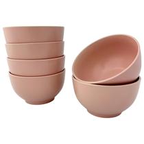 Kit 06 Bowl Tigela Cumbuca Cerâmica Fosco 670ml Lyor Cronus Kit 06 Bowl Tigela Cumbuca Cerâmica Fosco 670ml Lyor Cronus