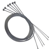 Kit 06 Cabos De Aço Longo Reforçado Freio Bicicleta Bike Mtb CECI Traseiro Dianteiro Forte Até Aro29 Kit 06 Cabos De Aço Longo Reforçado Freio Bicicleta Bike Mtb CECI Traseiro Dianteiro Forte Até Aro29