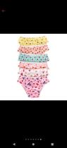 Kit 06 Calcinha Infantil Menina Estampas Sortidas Kit 06 Calcinha Infantil Menina Estampas Sortidas
