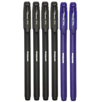 Kit 06 Caneta Gel EnerGel Makkuro 0.5mm PENTEL Escrita Macia Secagem Rápida (Escolha às Cores)