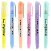 Kit 06 Caneta Marca Texto PILOT Lumi Color Soft Cores Pastel Kit 06 Caneta Marca Texto PILOT Lumi Color Soft Cores Pastel