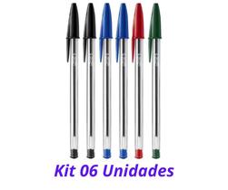 kit 06 Canetas Bic Cristal Dura+ 1.0mm kit 06 Canetas Bic Cristal Dura+ 1.0mm